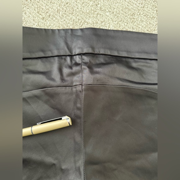 Nanushka Women’s Stretch Satiny Tulip Short Dress Shorts Black Sz Small - Picture 8 of 8